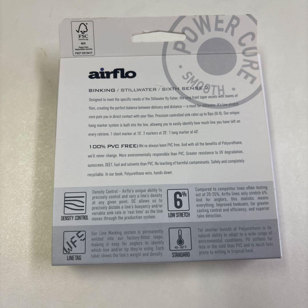 Airflo【エアフロ】シックスセンス　WF5/6 SINK5.0 フライライン