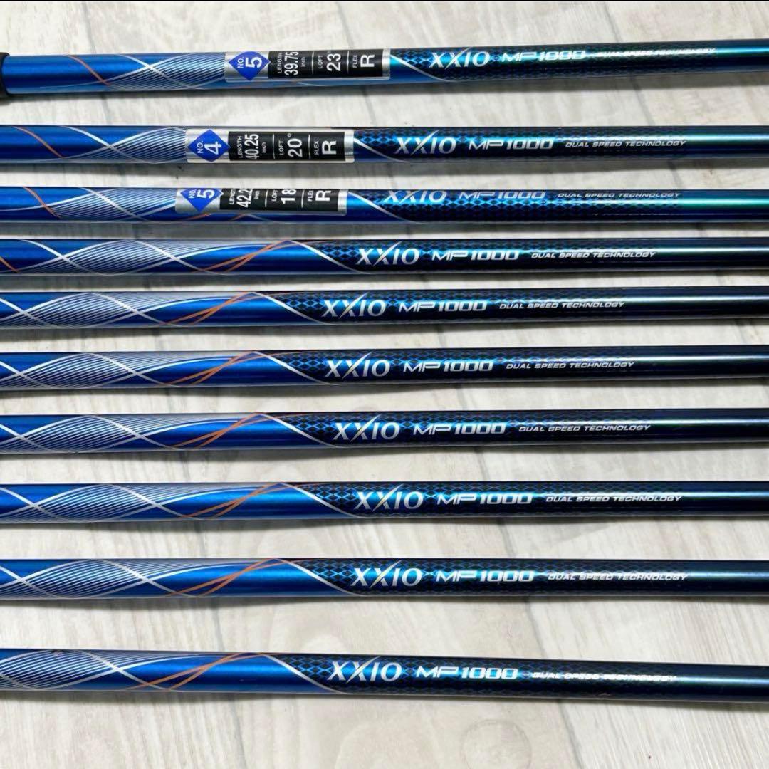 XXIO 10 レフティ 10本セット【XXIOキャディバッグ】