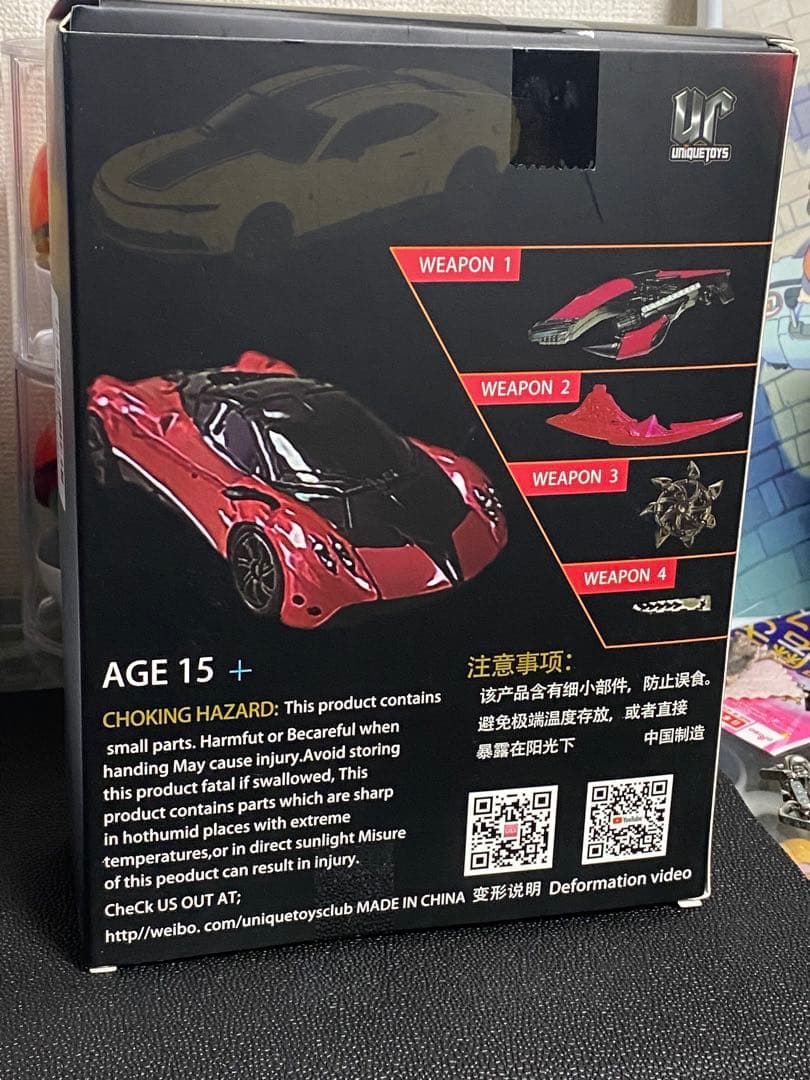 SF・ファンタジー・ホラー Unique Toys UT R-09 RED DESTROYER