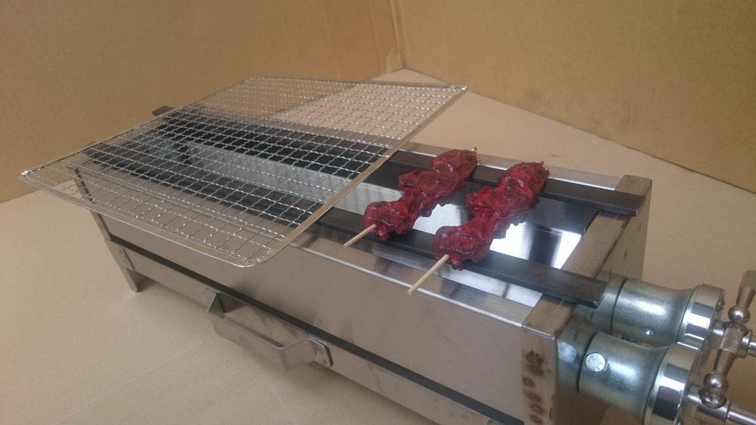 ３日以内に発送します ★ 新品 焼鳥機器 ★ 串焼 ★ 五平餅 ★ みたらし団子