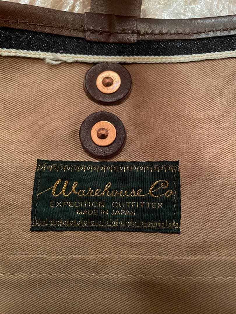 【新品】WAREHOUSE ウエアハウス デニムトートバッグ