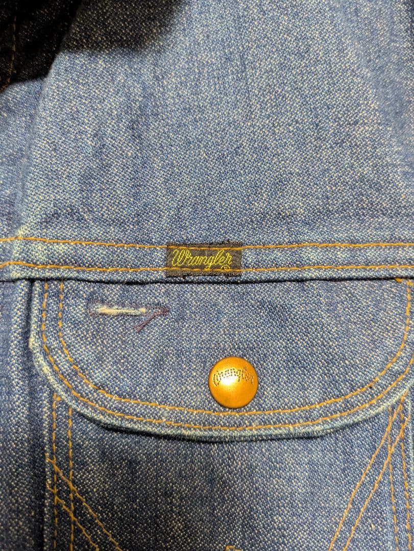 限定値下げ！希少サイズWranglerアメリカ製70s124MJ Size44