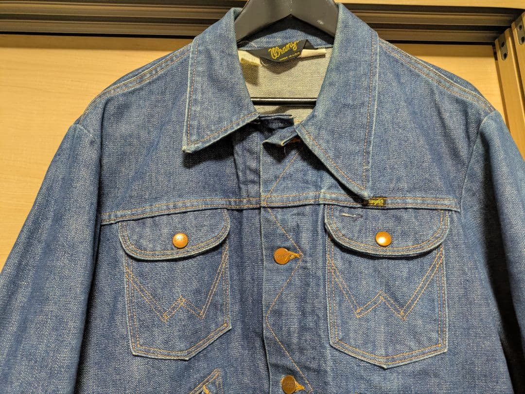限定値下げ！希少サイズWranglerアメリカ製70s124MJ Size44