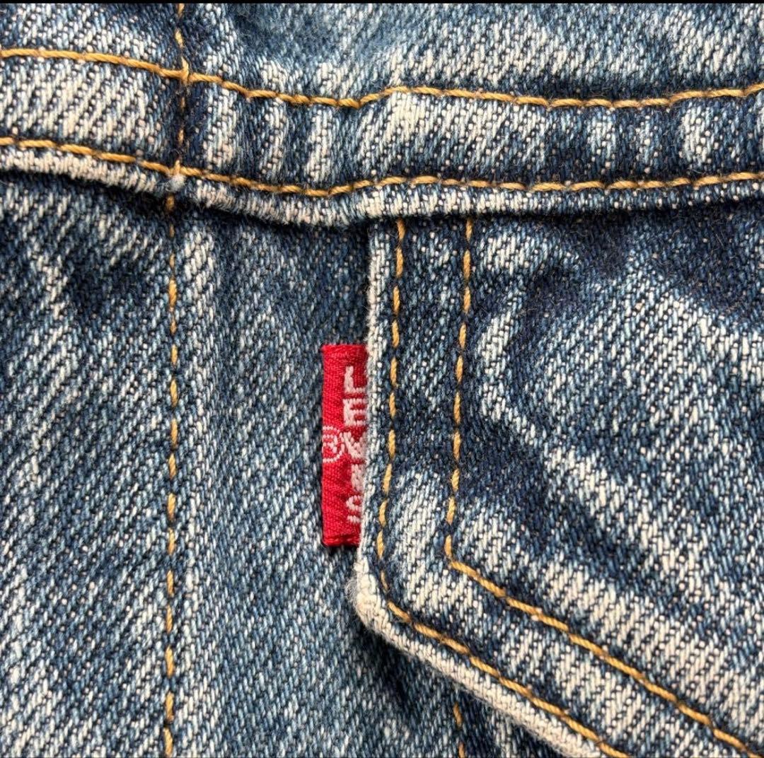 LEVI'S 71557 BIGE Gジャン 日本製 38 デニムジャケット