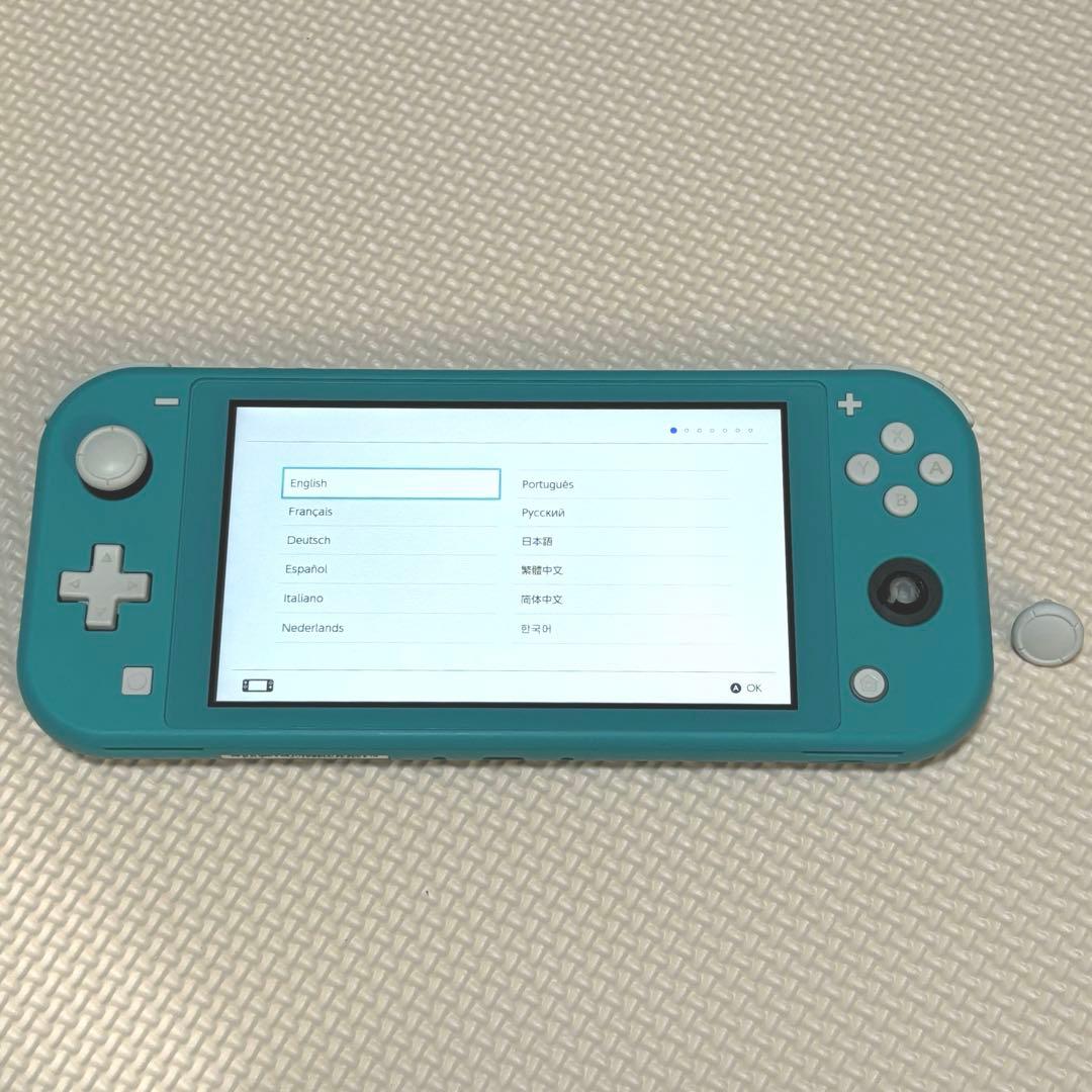 Nintendo Switch Lite 本体 ターコイズブルー ジャンク品