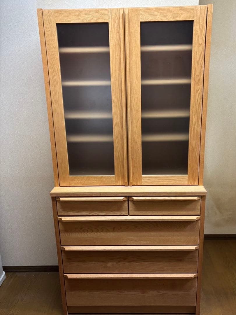 大川家具　食器棚