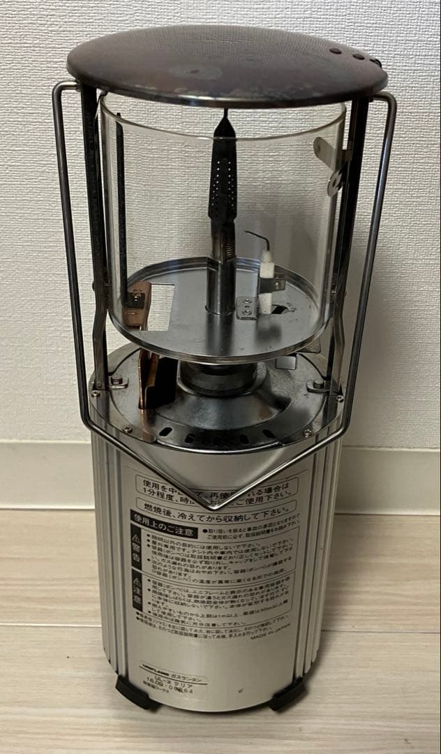 UNIFLAME UL-X ガスランタン 専用ケース、純正ガス缶3本付き