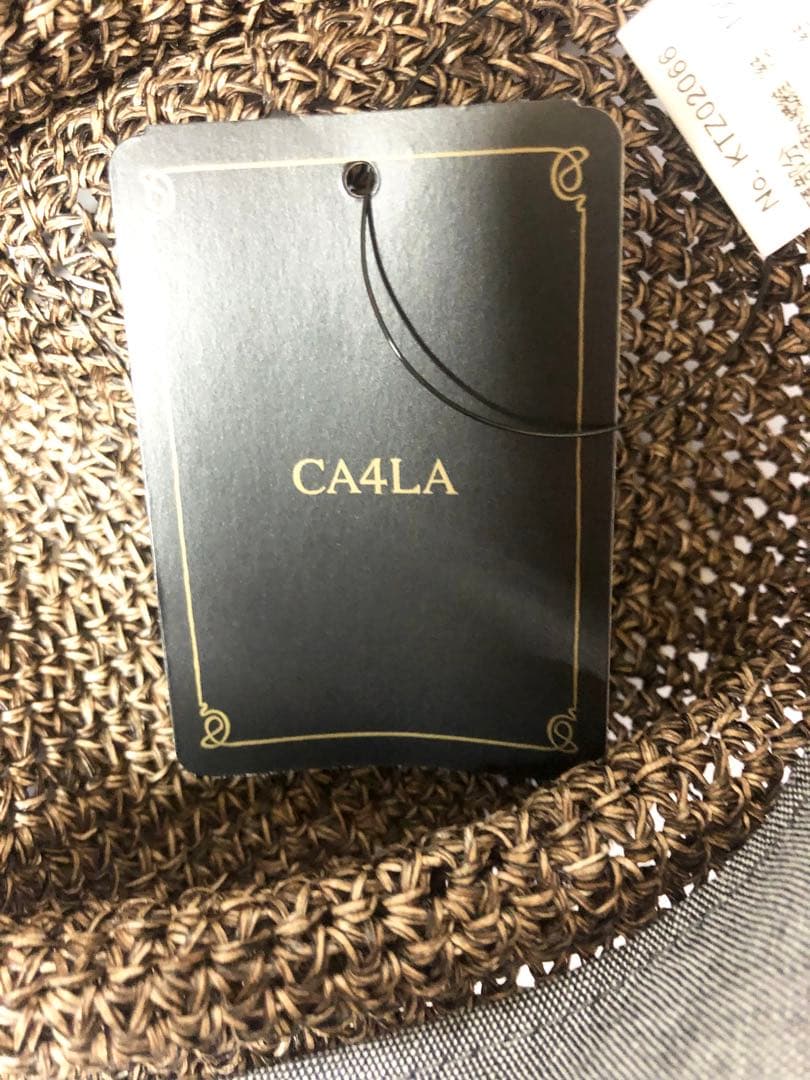 CA4LA カシラ　KTZ02066 リボンハット　新品