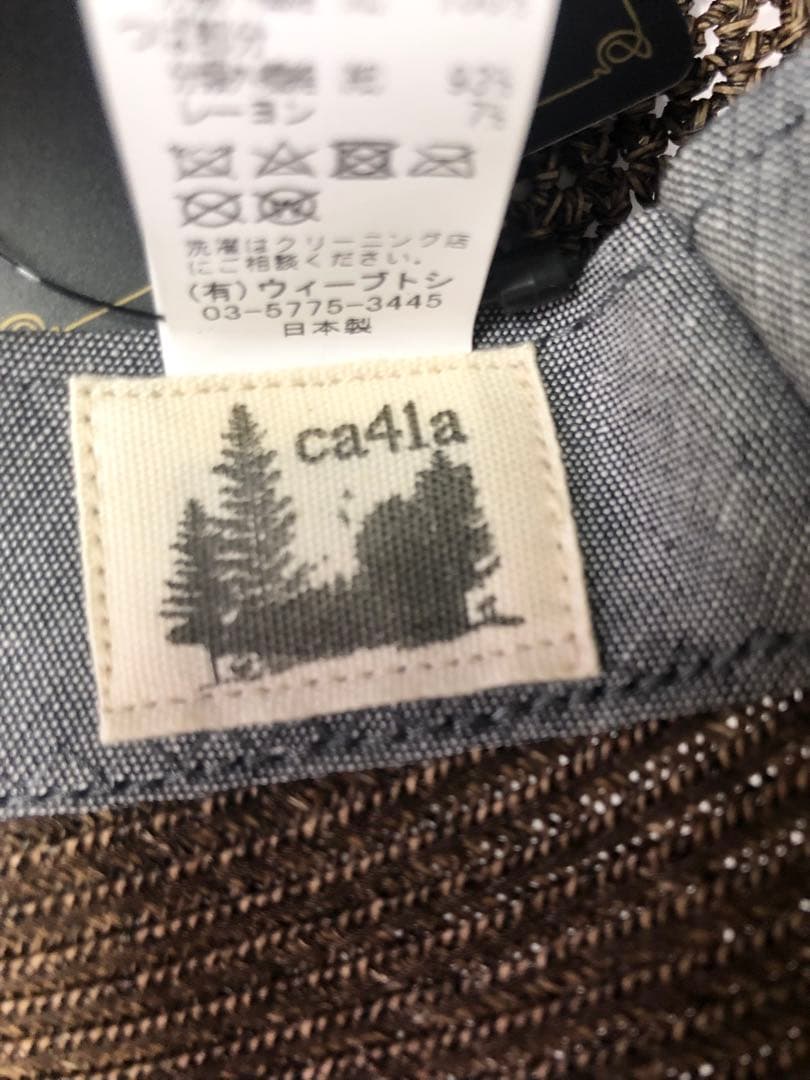 CA4LA カシラ　KTZ02066 リボンハット　新品