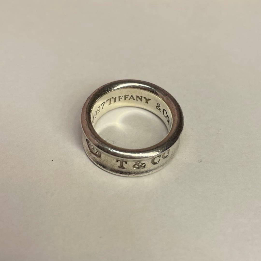 値下げ可能‼️【中古】ティファニーリング1837 ナローシルバー925約7号