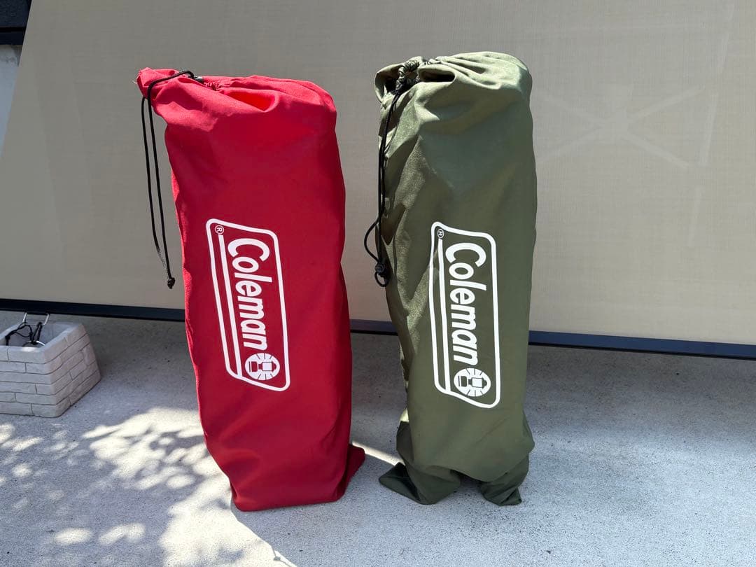 Coleman 2way champing chair レッド