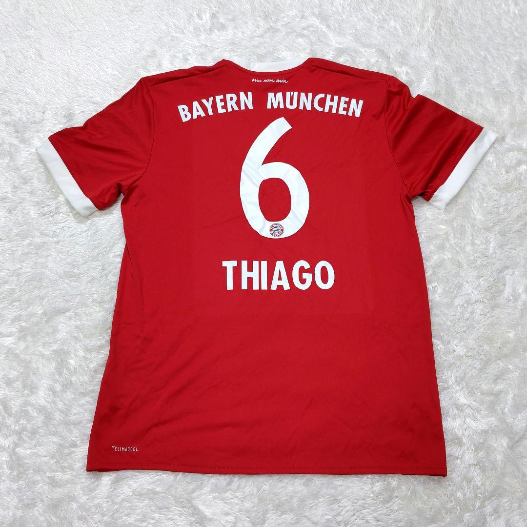 FC BAYERN MUNCHEN　６番　チアゴ　17/18　ユニフォーム