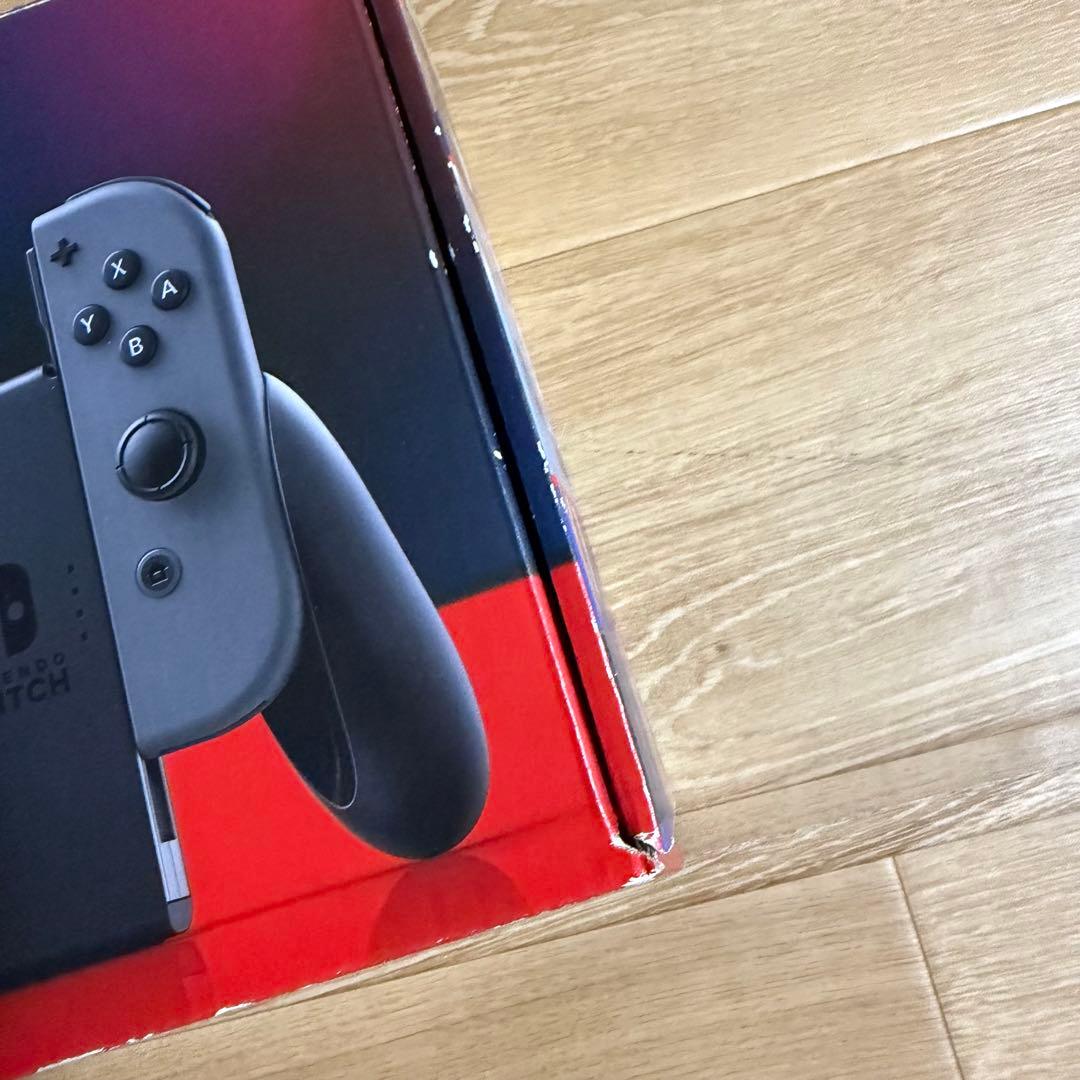 【ケース付】Nintendo Switch 本体 グレー 付属品あり