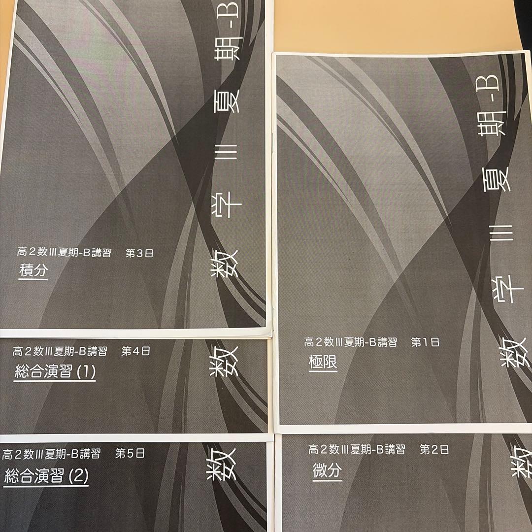 鉄緑会 高2数学III内部B 夏期講習