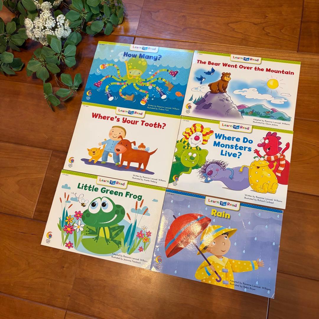 CTP Learn to Read レベル1-1 <24冊セット> 絵本　CD