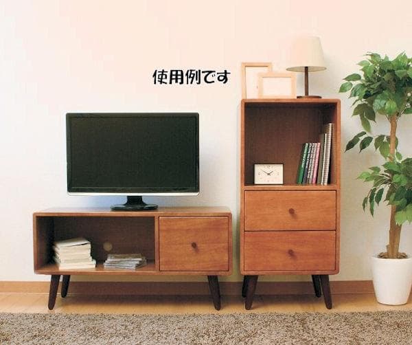 北欧風 木製チェスト幅40 コンパクト 収納チェスト キャビネット（222）