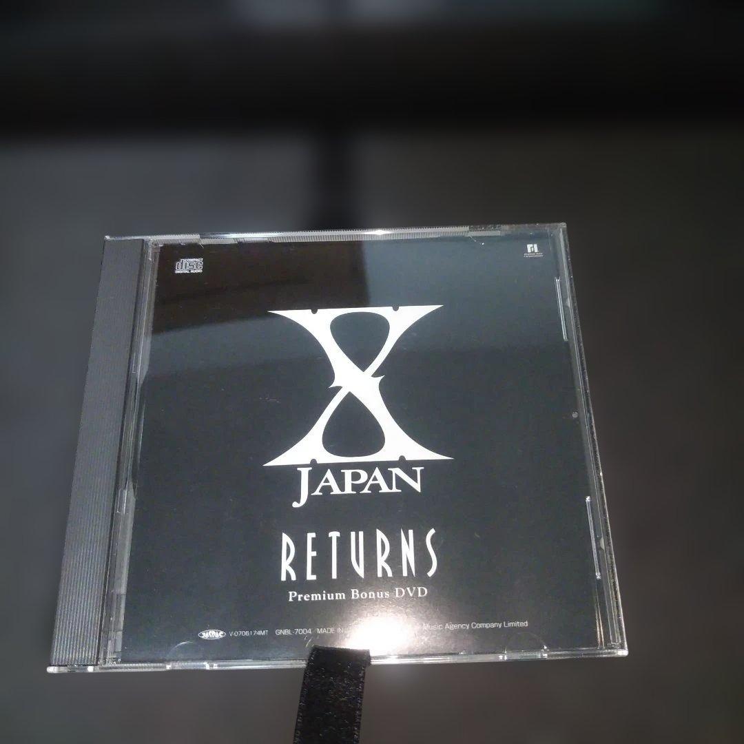 X JAPAN RETURNS 完全版 DVD　ポストカード付き