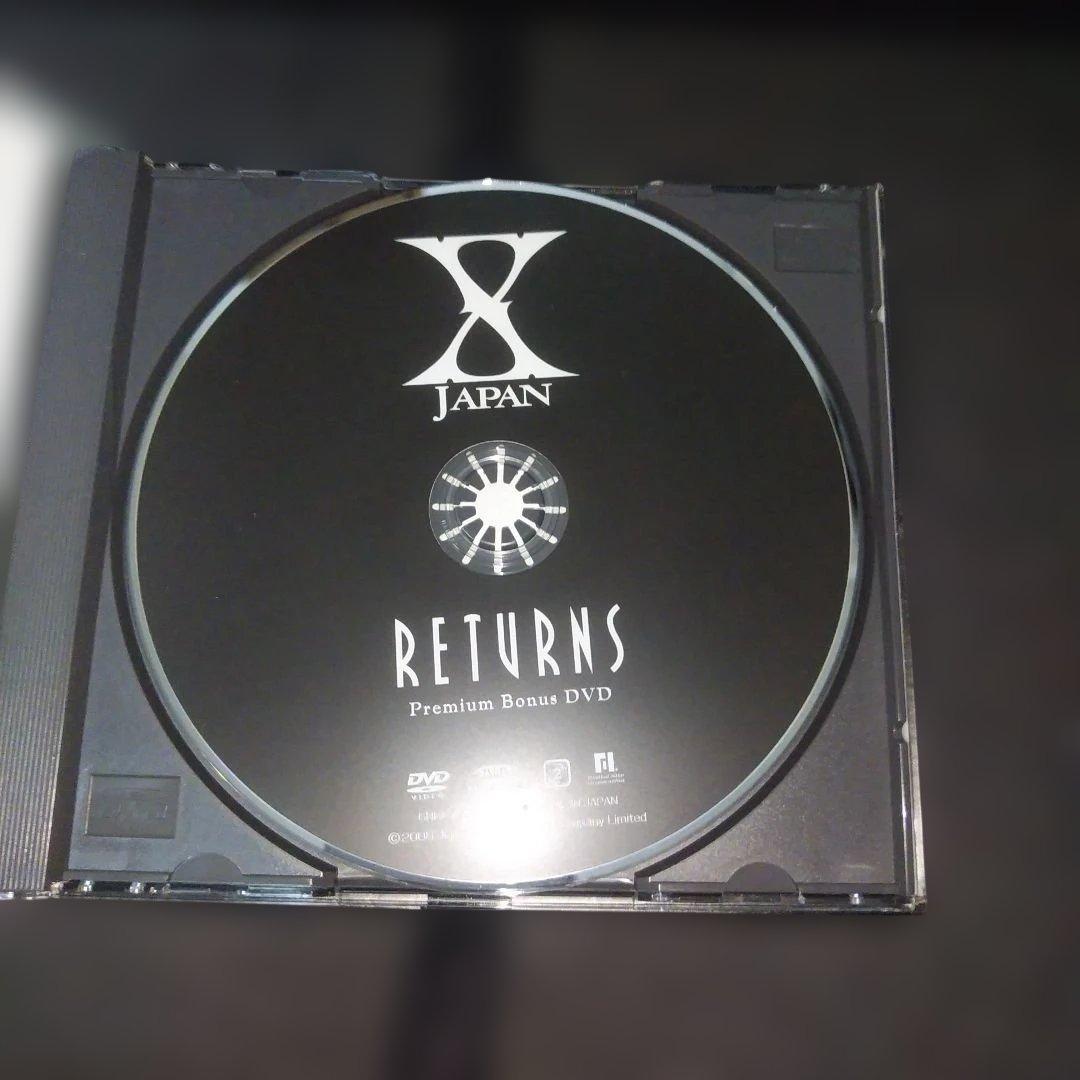 X JAPAN RETURNS 完全版 DVD　ポストカード付き