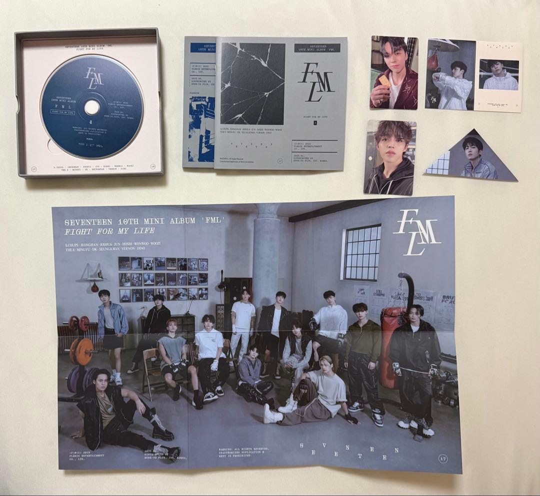 セブチ FML 10th Mini Album (1.2.3.Carat盤）