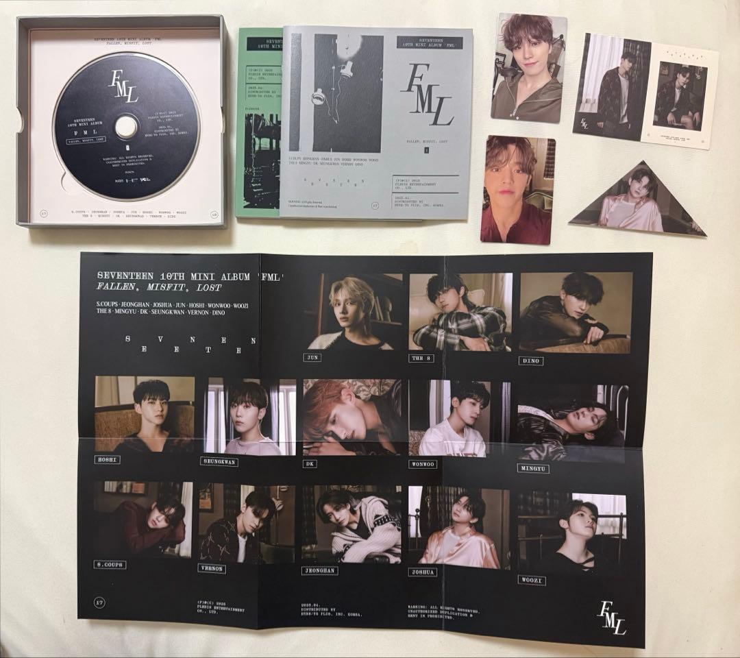 セブチ FML 10th Mini Album (1.2.3.Carat盤）