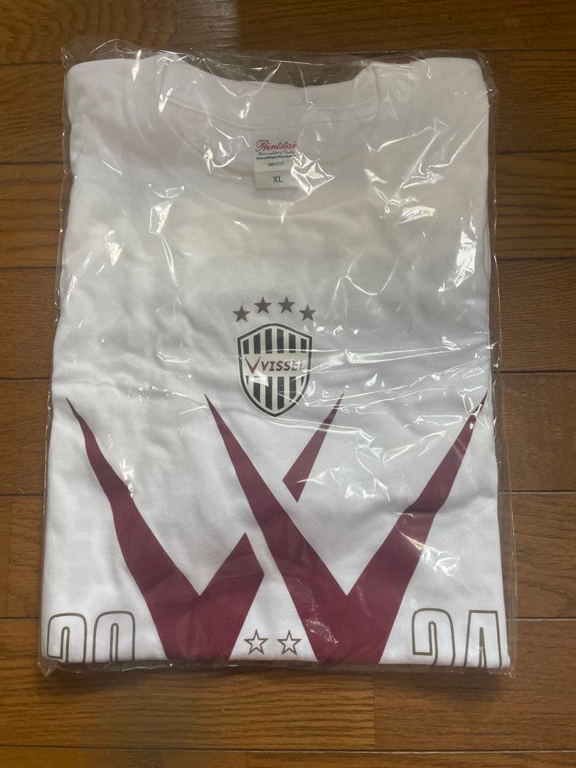Vissel Kobe24Jリーグ優勝二冠記念 Tシャツ シャーレ 天皇杯カップ