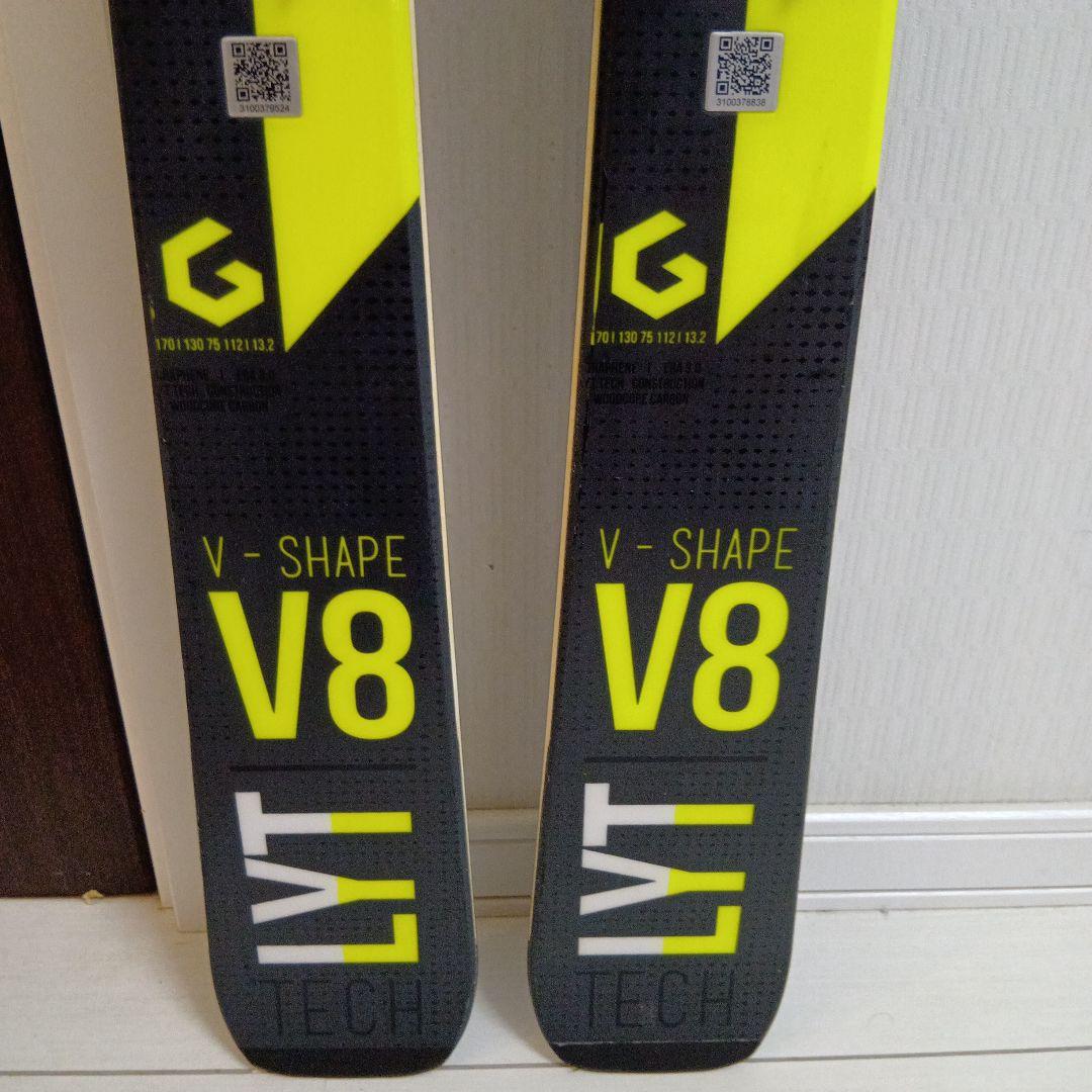 HEAD V-SHAPE V8 170cm ヘッド スキー セット 板