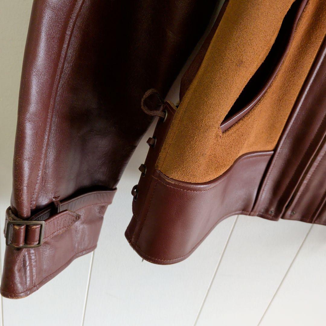 ジャケット・アウター style eyes M86101 leather jacket 36