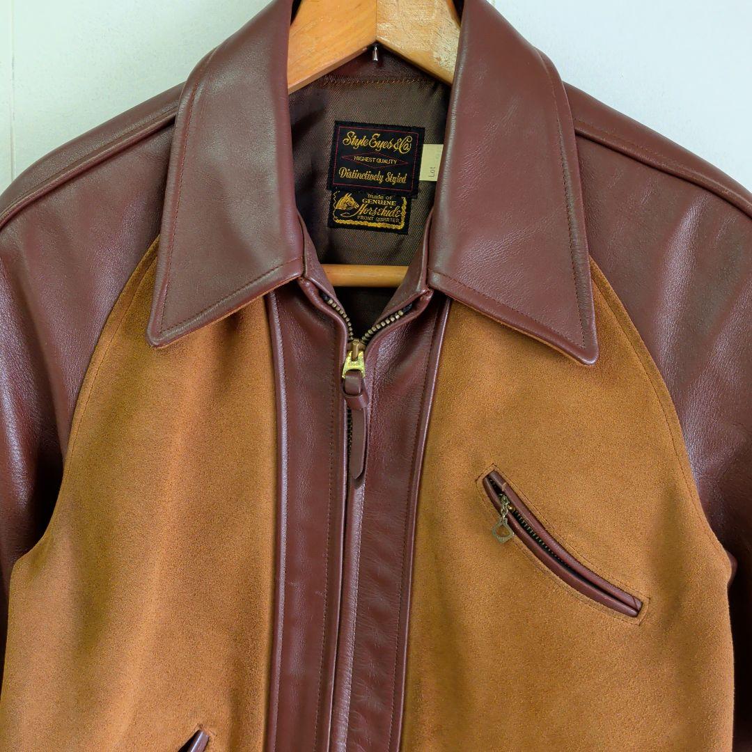 ジャケット・アウター style eyes M86101 leather jacket 36