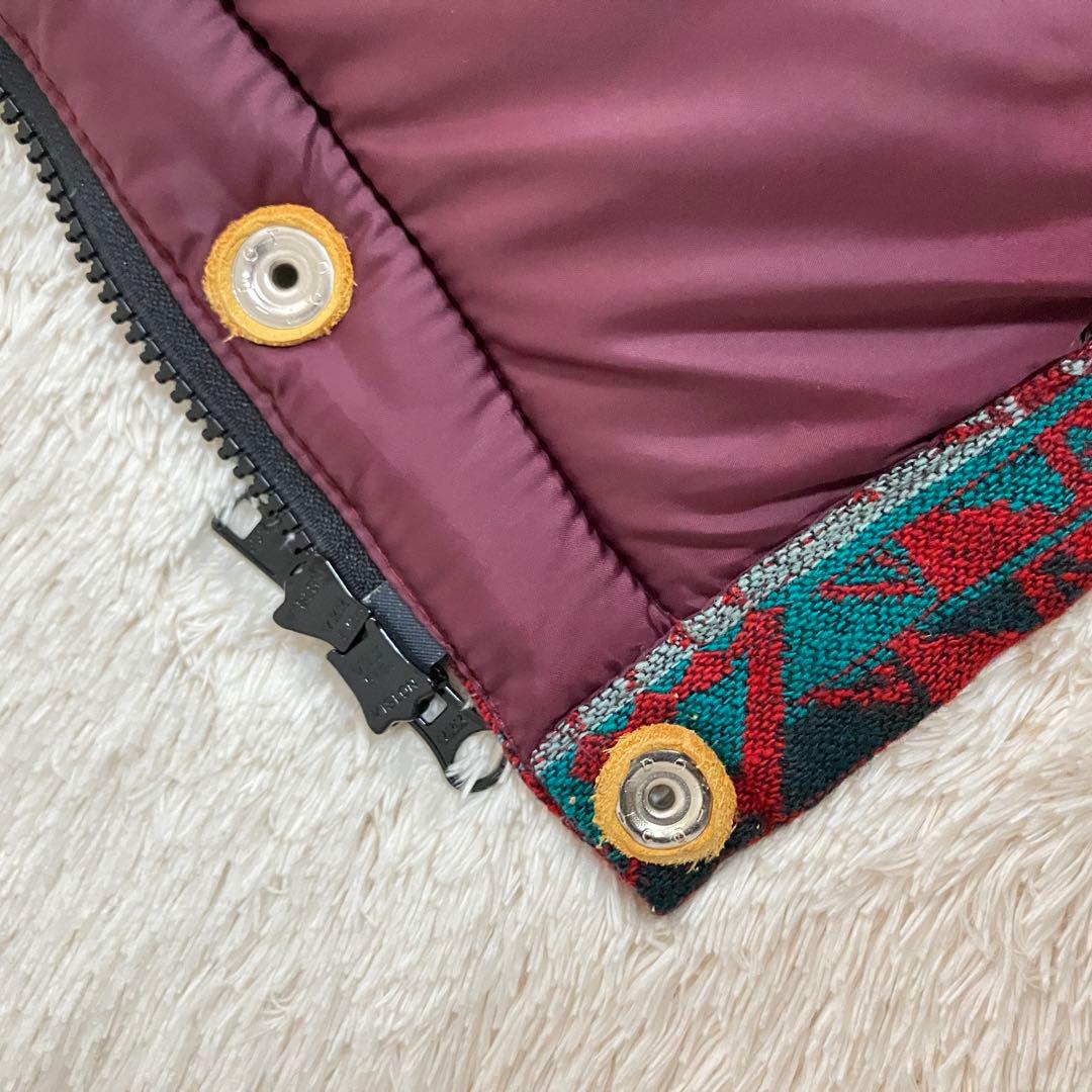 未使用✨USA製✨クレセントダウンワークス✨ネイティブ✨ウール✨ダウンベスト✨S