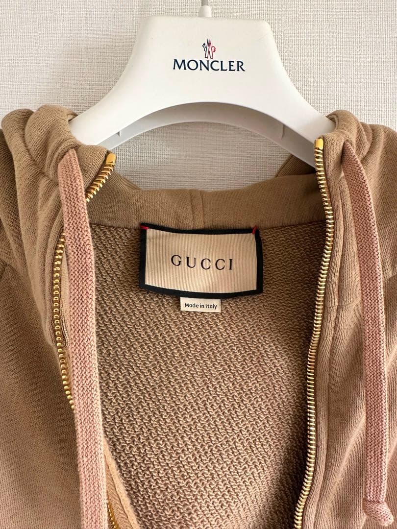 Xmas限定♪人気♪GUCCI パーカー XXS ウェブライン フーディ 正規品