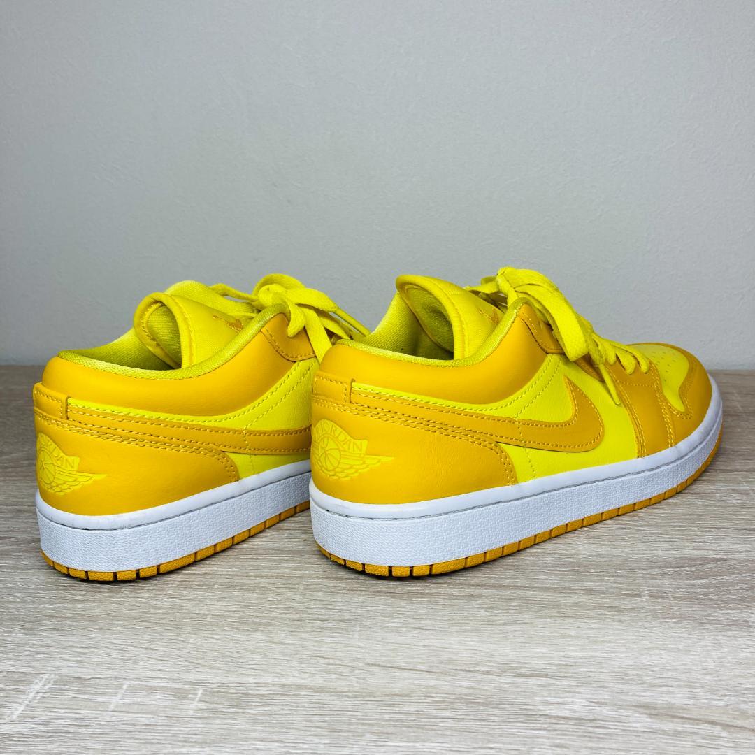 NIKE Air Jordan 1 Low サニーイエロー 24.5cm