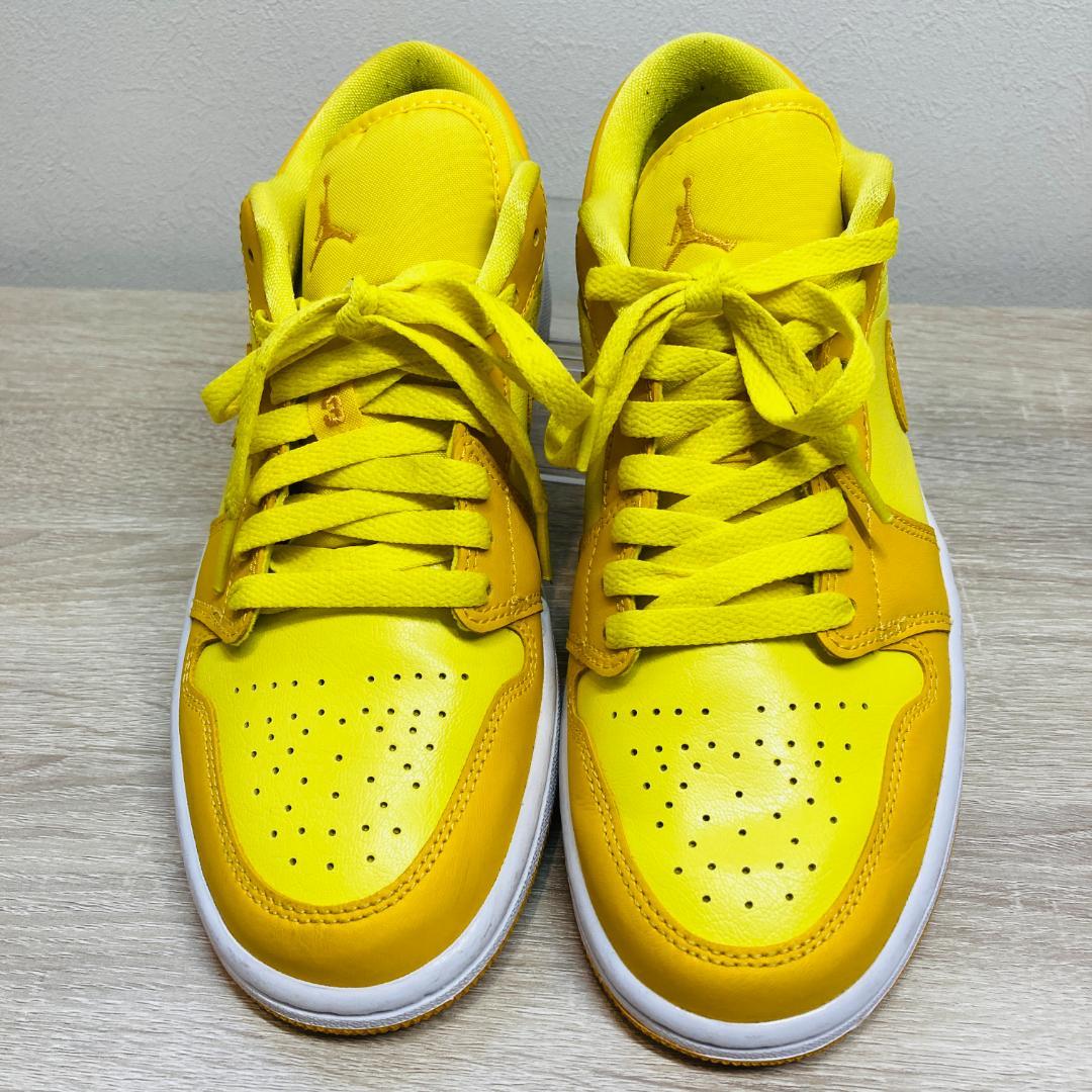 NIKE Air Jordan 1 Low サニーイエロー 24.5cm