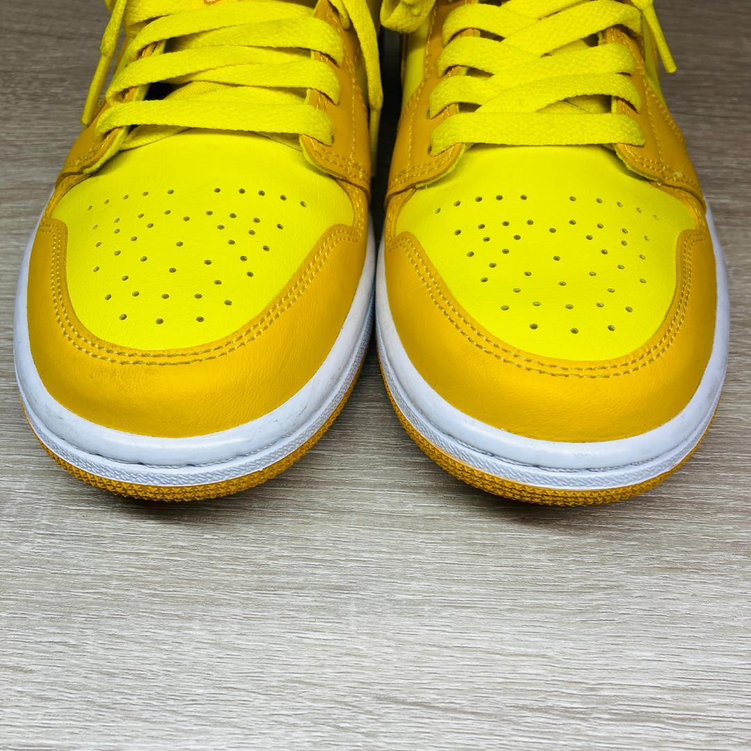 NIKE Air Jordan 1 Low サニーイエロー 24.5cm