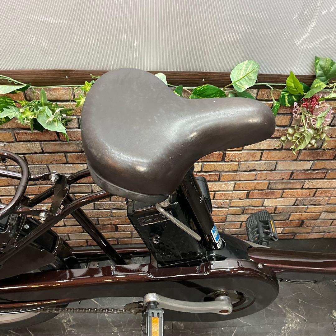 【78】子供乗せ電動自転車 Panasonic Gyutto ブラウン