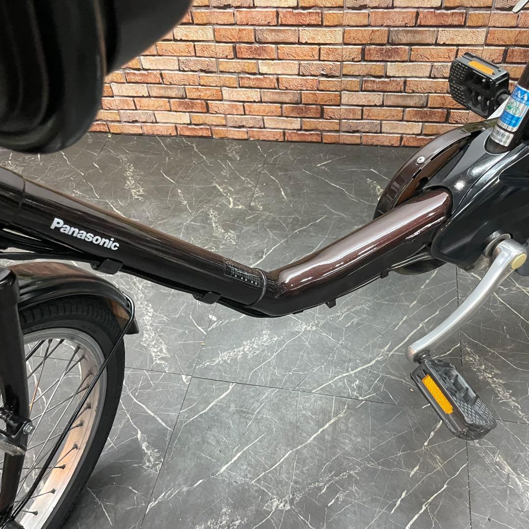 【78】子供乗せ電動自転車 Panasonic Gyutto ブラウン