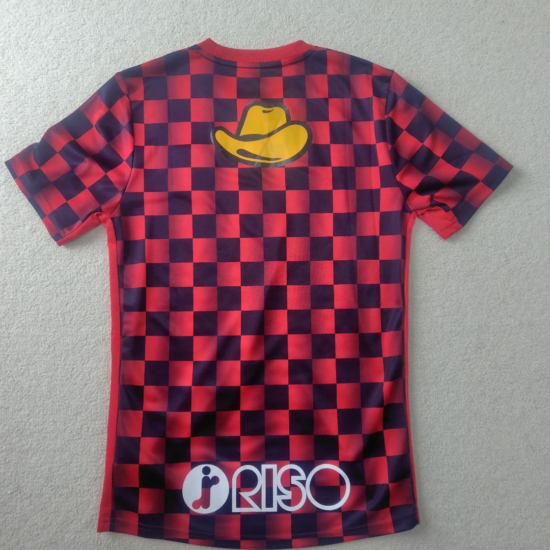超美品☆鹿島アントラーズ チェック柄シャツ DRI-FIT　サイズS