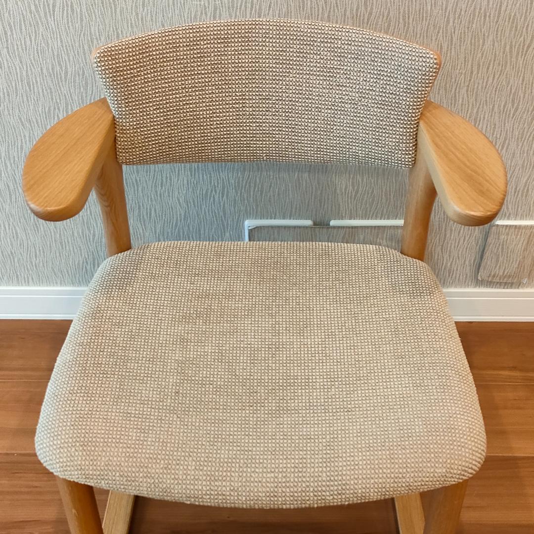 美品　INOUE Associates　アームチェア　中座椅子