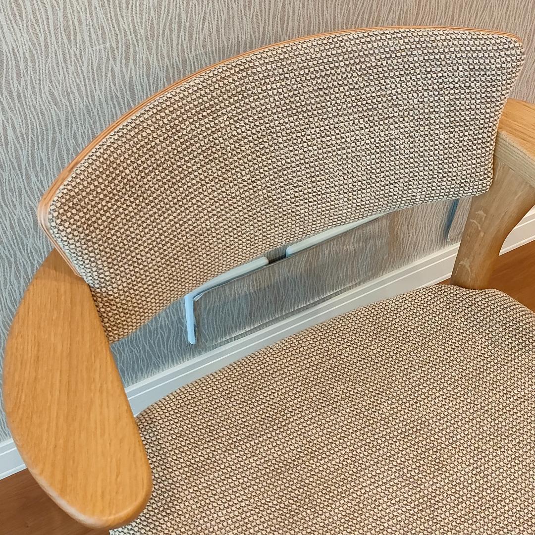 美品　INOUE Associates　アームチェア　中座椅子