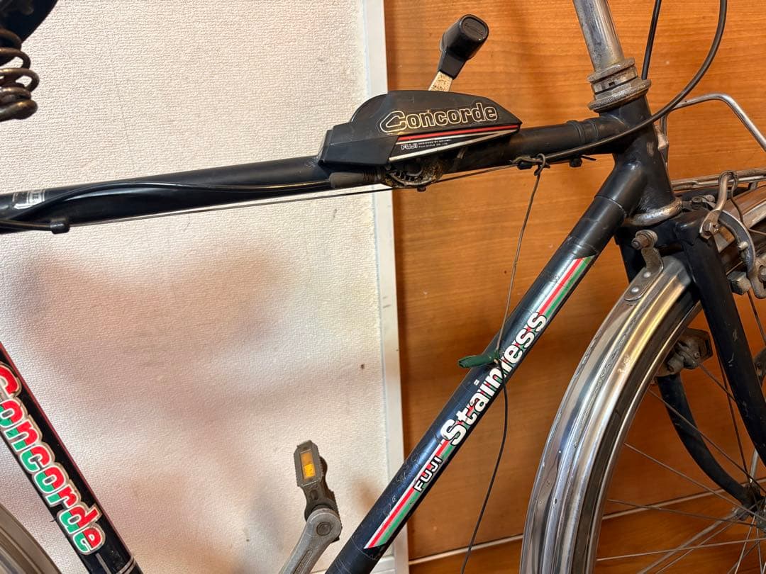 昭和レトロ FUJI Concorde ステンレス 実用車 / 5段変速 /