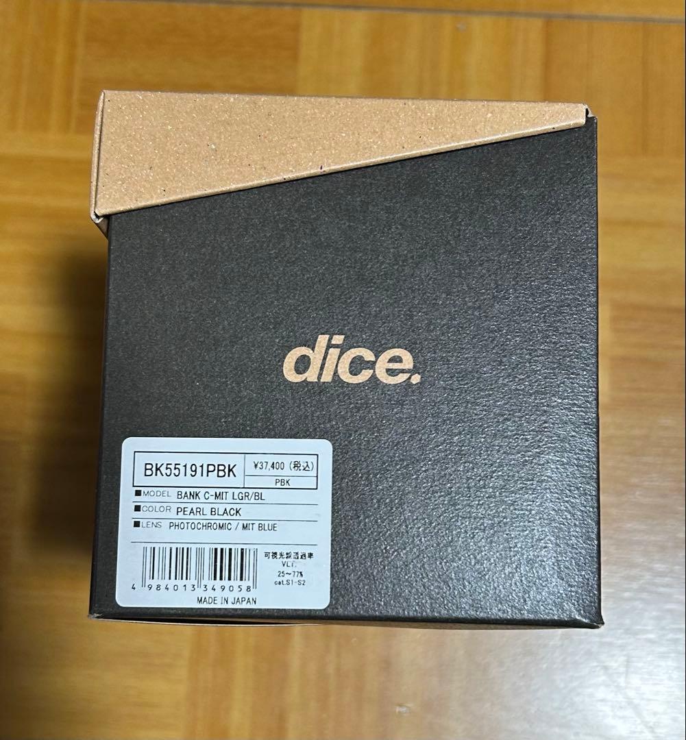 DICE新品BANKゴーグル 調光MITブラック人気モデル 26%OFFダイス