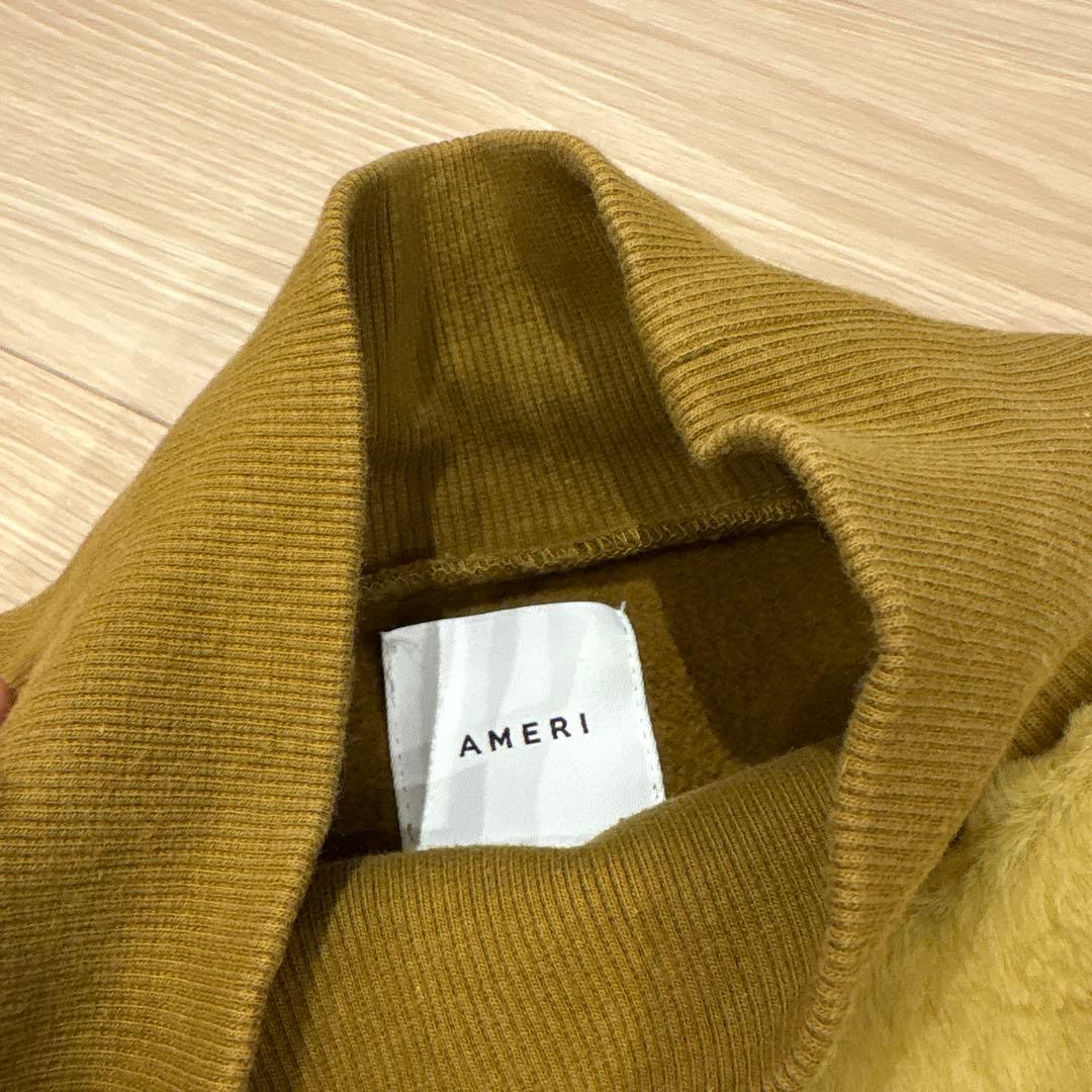 トップス Ameri VINTAGE/FUR COLOR BLOCK SWEAT