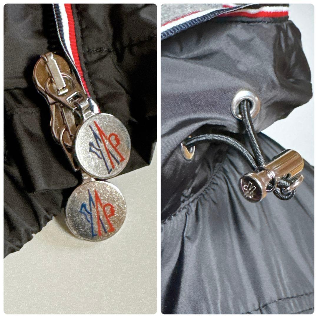 MONCLER / DENEB ナイロンベスト 0 ブラック レディース
