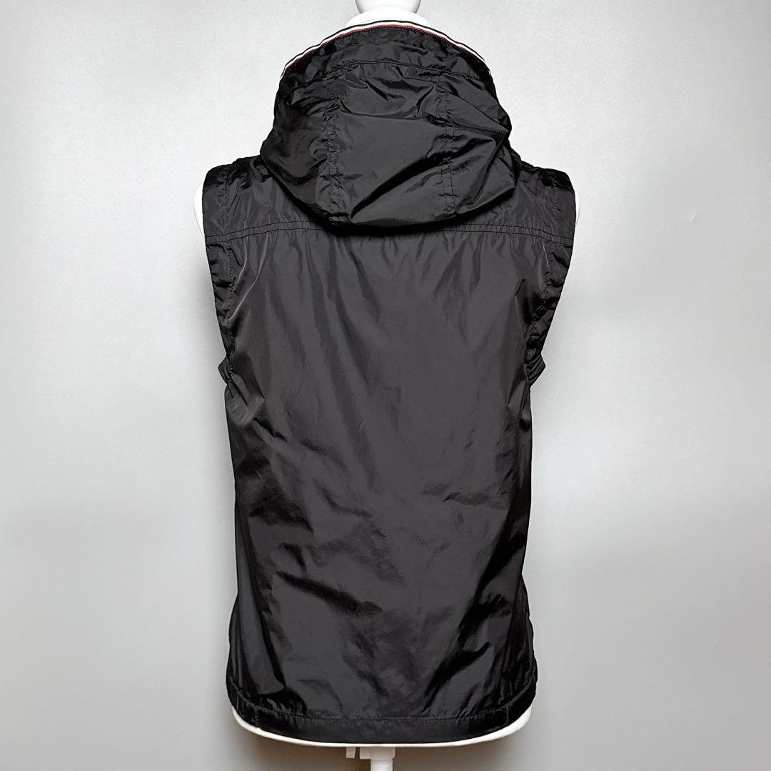 MONCLER / DENEB ナイロンベスト 0 ブラック レディース