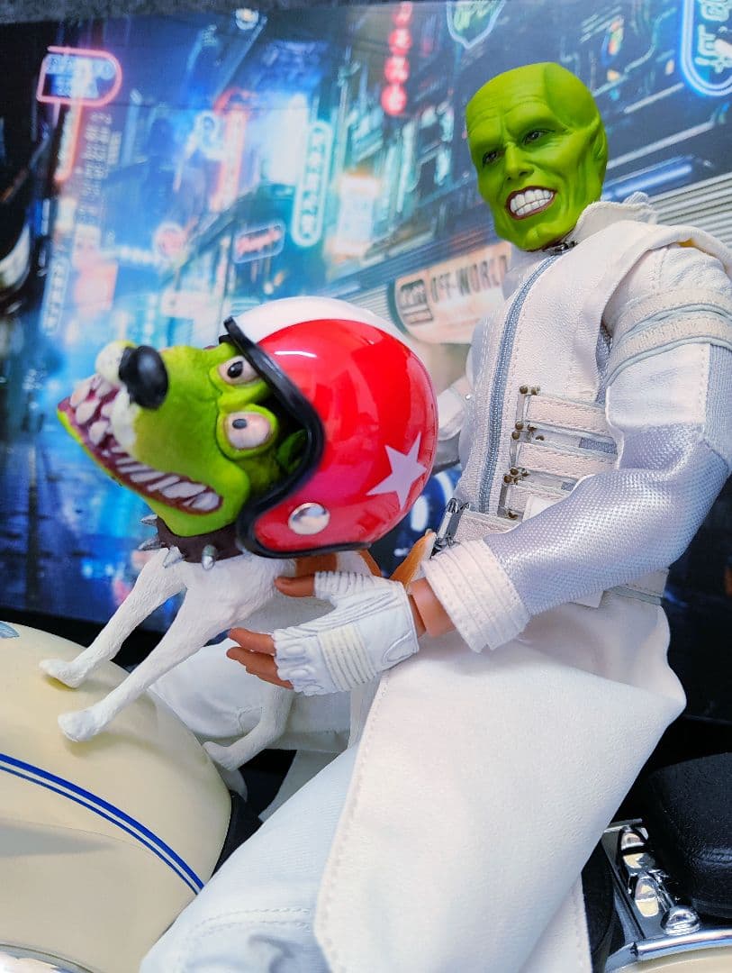 映画[MASK(変身スタンリー＆変身マイロ＋バイク)]1/6サイズ期間限定販売!