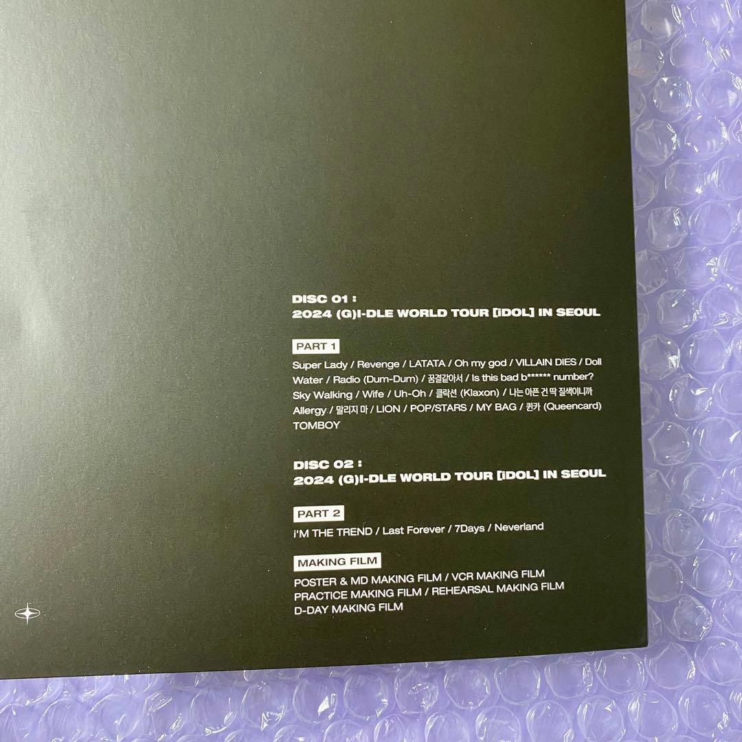 (G)I-DLE gidle i-DOL Blu-Ray ワルツ 2024