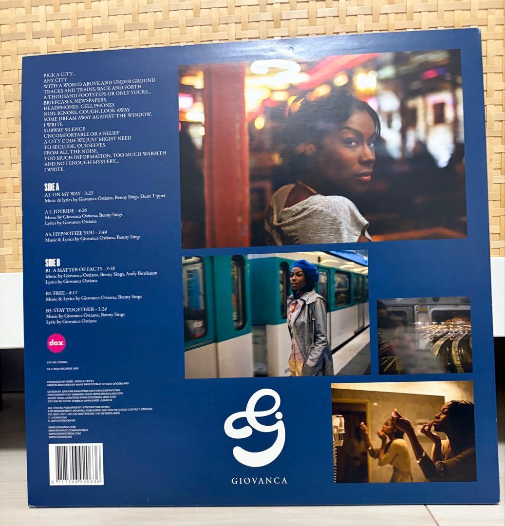 超レア盤　GIOVANCA SUBWAY SILENCE ジョヴァンカ