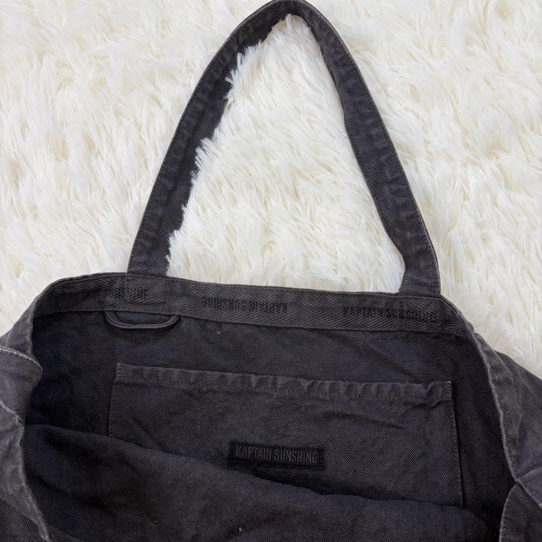 バッグ 24AW KAPTAIN SUNSHINE Market Bag BLACK