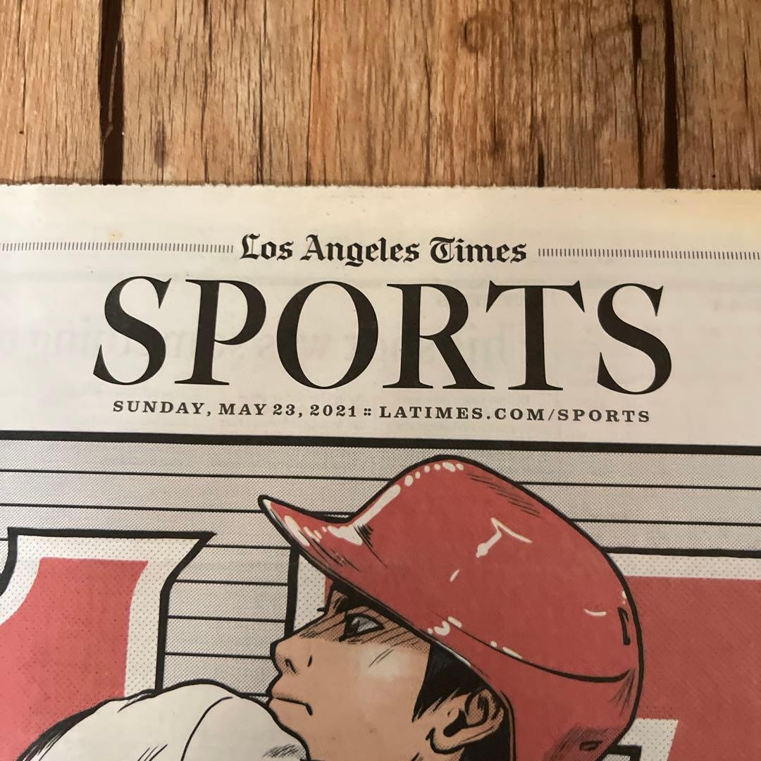 大谷翔平特集記事 ロサンゼルスタイムズ 2021年5月23日