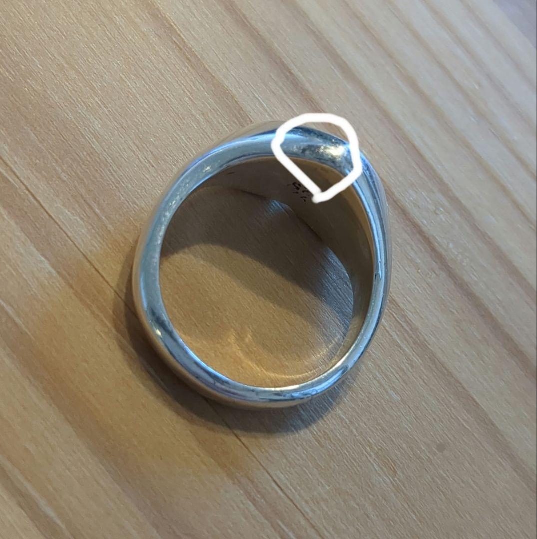 アクセサリー shinzone LAVER HEART SIGNET RING #5