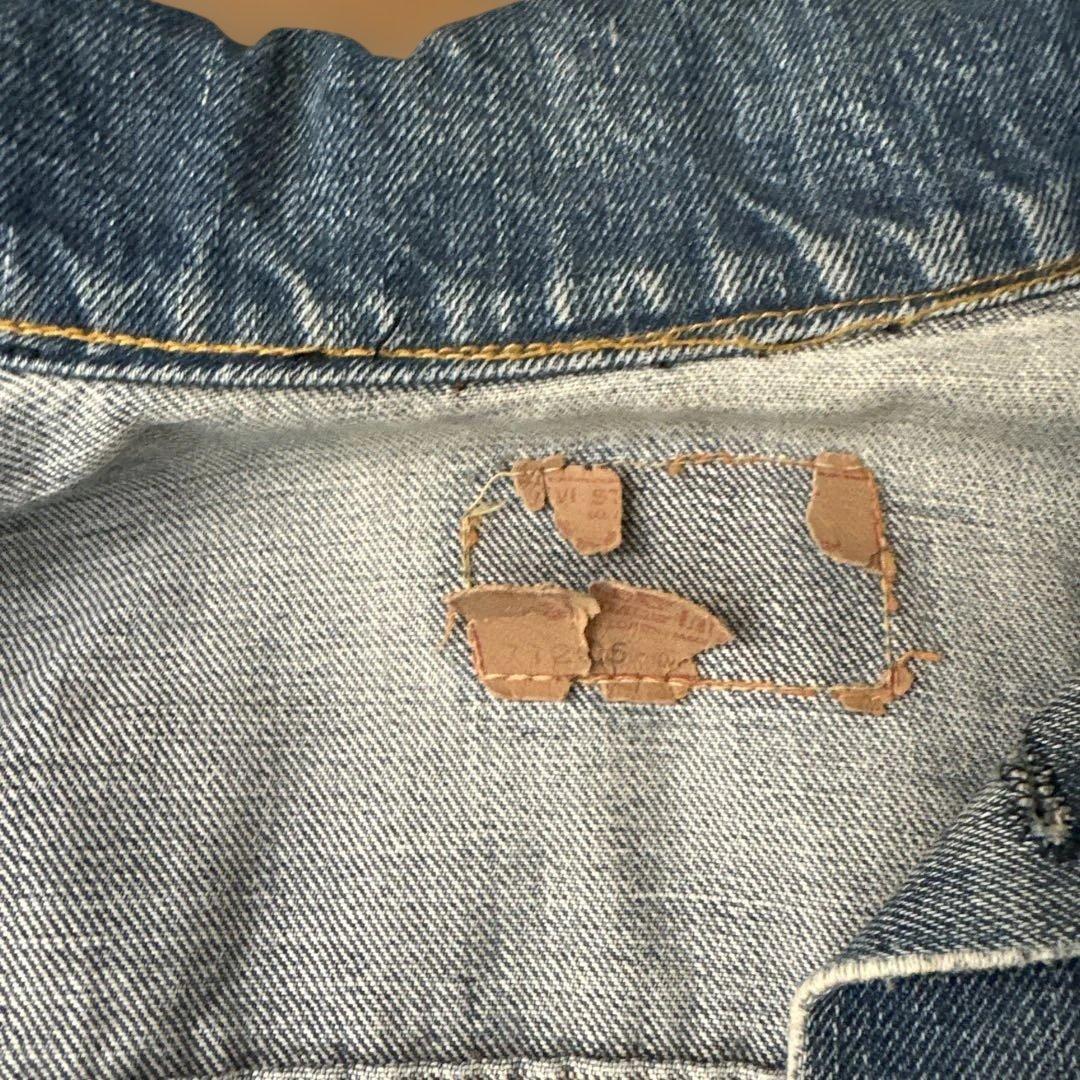 LEVI'S 71205ブルーデニムジャケット3BIGＥ